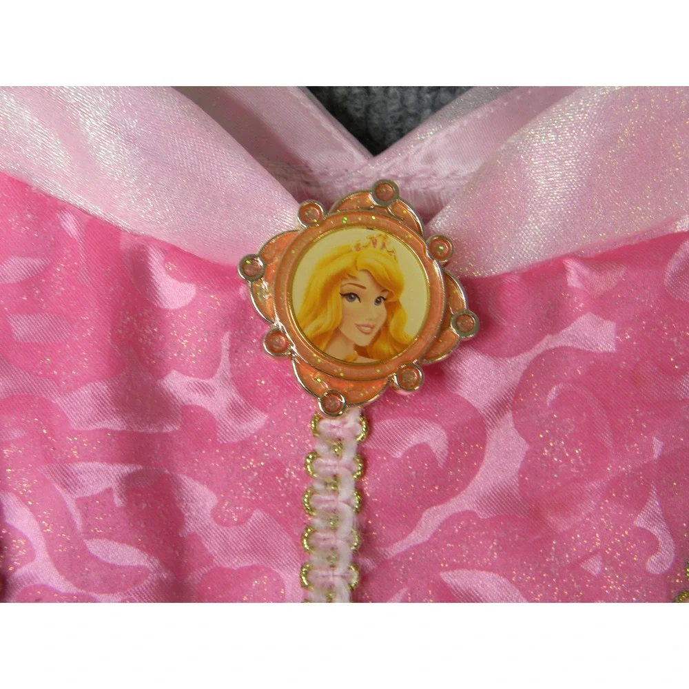 Disney Parks Princess Aurora Sleeping Beauty Pink Costume Dress Girls XS